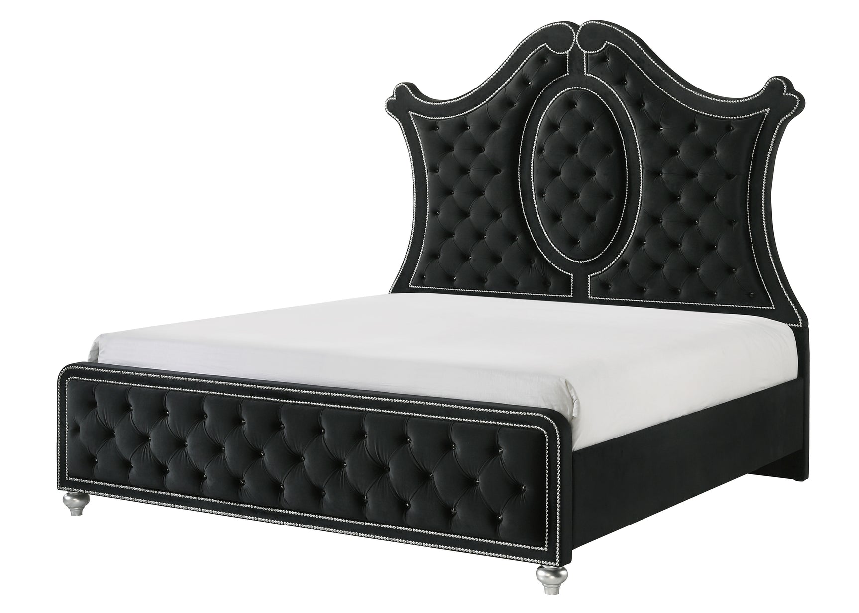 Cameo Black Nightstand