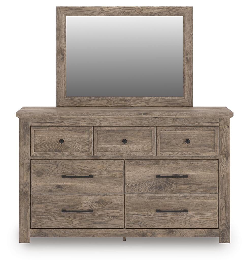 Rusticott Brown Poster Bedroom Set view 10
