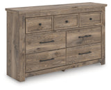 Rusticott Brown Dresser