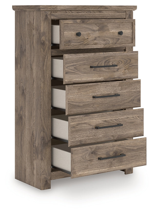 Rusticott Brown Chest of Drawers