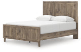 Rusticott Brown Queen Panel Bed