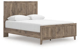 Rusticott Brown Queen Panel Bed