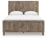 Rusticott Brown Queen Panel Bed