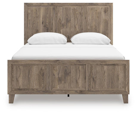 Rusticott Brown Panel Bedroom Set view 3