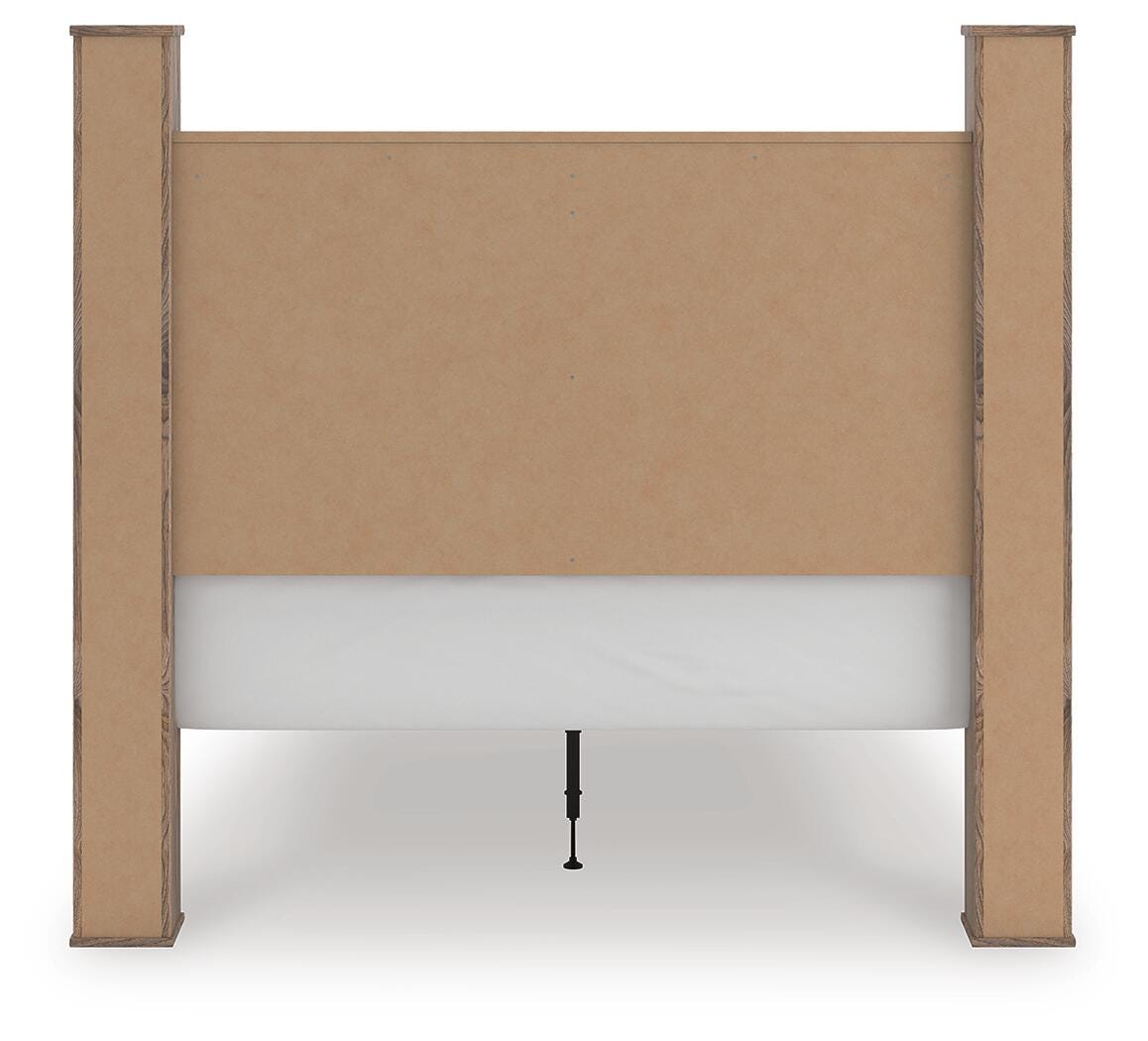 Rusticott Brown Poster Bedroom Set view 6