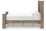 Rusticott Brown Queen Poster Bed