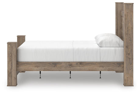 Rusticott Brown Poster Bedroom Set view 7