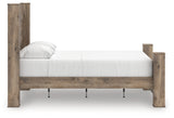 Rusticott Brown Queen Poster Bed