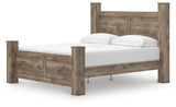 Rusticott Brown King Poster Bed