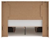 Lawroy Light Natural Full Panel Bed with Storage