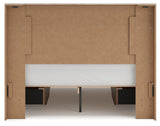 Lawroy Light Natural Full Panel Bed with Storage view 10
