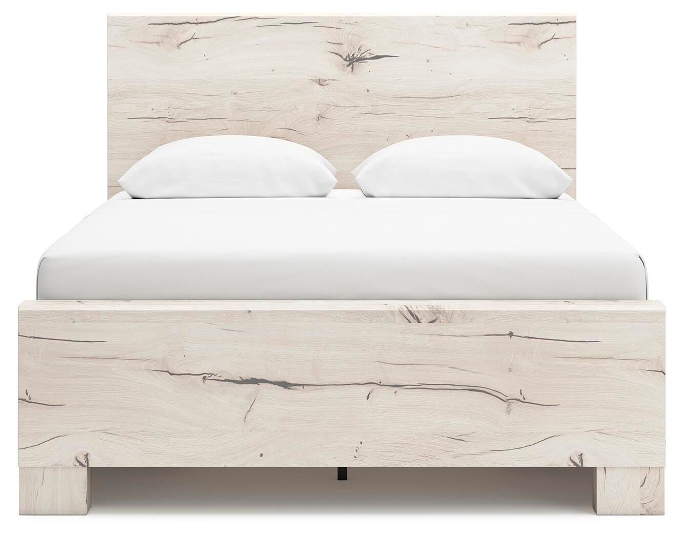 Lawroy Light Natural Full Panel Bed with Storage view 8