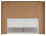 Lawroy Light Natural Panel Bedroom Set view 6