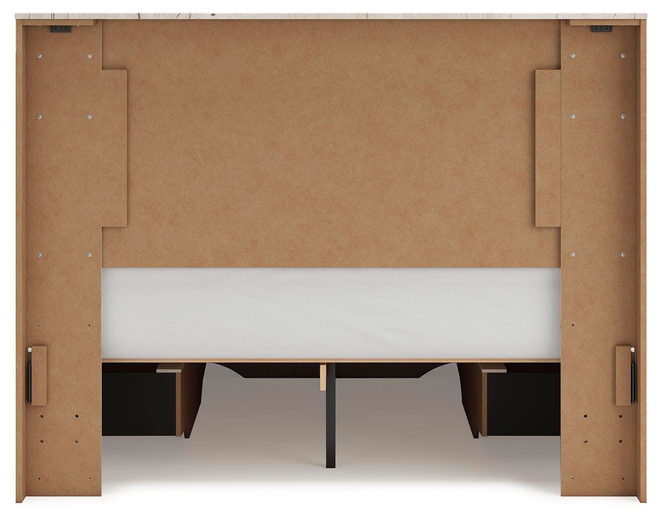 Lawroy Light Natural Panel Storage Bedroom Set 4 view 8