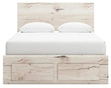 Lawroy Light Natural Panel Storage Bedroom Set 4 view 5
