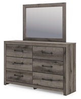 Graystorm Brown Gray Dresser and Mirror