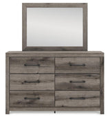 Graystorm Brown Gray Dresser and Mirror
