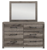 Graystorm Brown Gray Panel Bedroom Set view 14