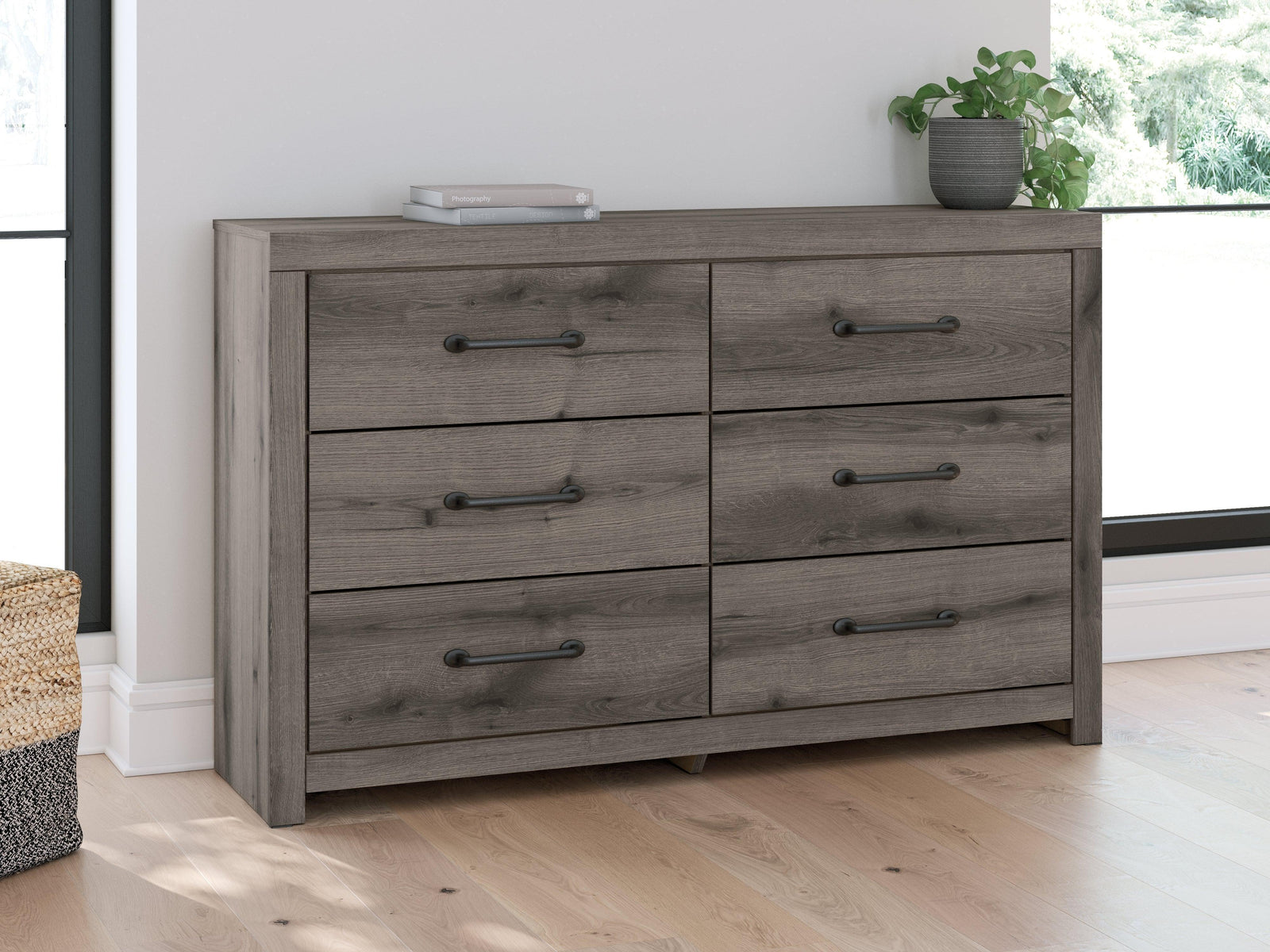 Graystorm Brown Gray Dresser