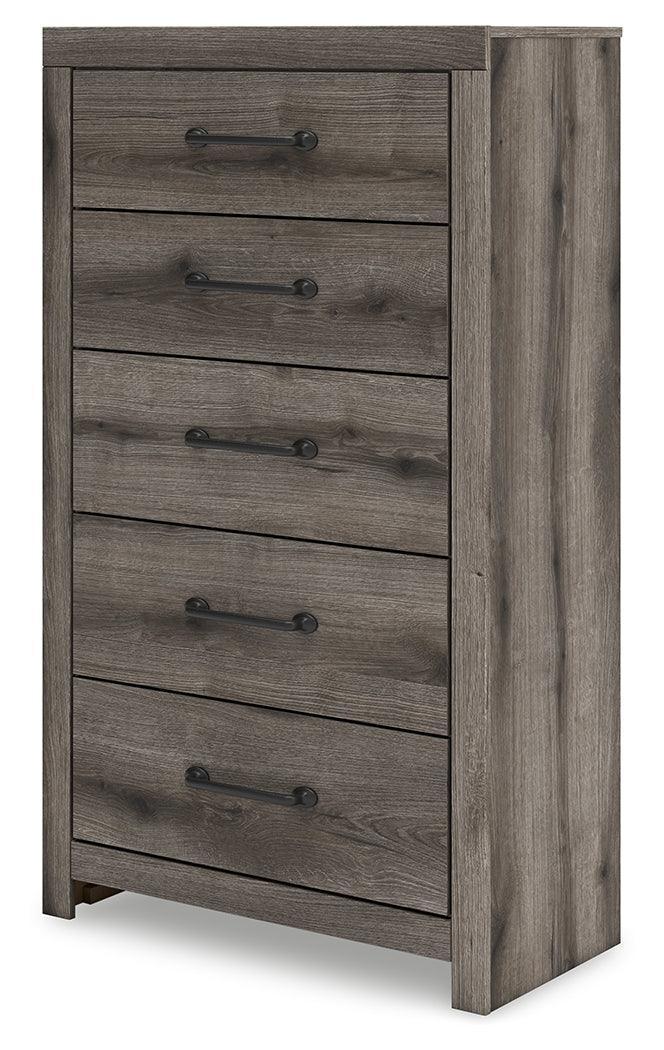 Graystorm Brown Gray Chest of Drawers