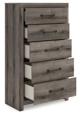 Graystorm Brown Gray Chest of Drawers