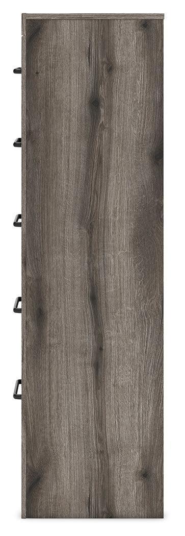 Graystorm Brown Gray Chest of Drawers