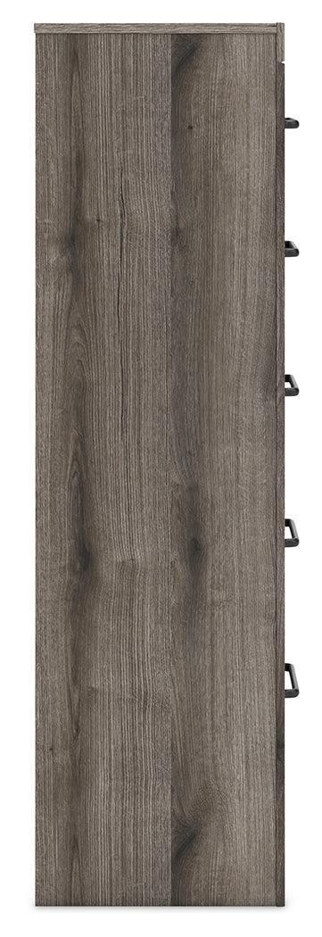 Graystorm Brown Gray Chest of Drawers
