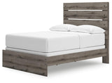 Graystorm Brown Gray Full Panel Bed