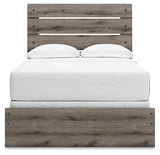 Graystorm Brown Gray Full Panel Bed