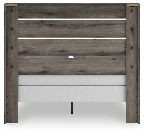 Graystorm Brown Gray Panel Bedroom Set view 9
