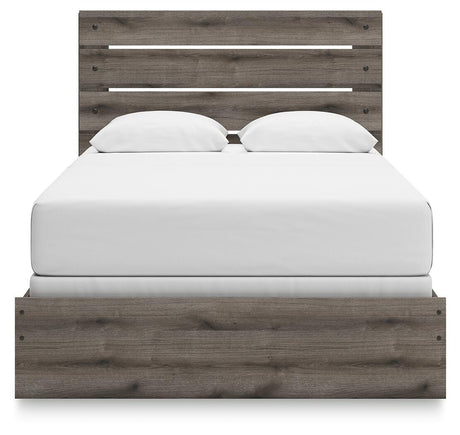Graystorm Brown Gray Panel Bedroom Set view 5