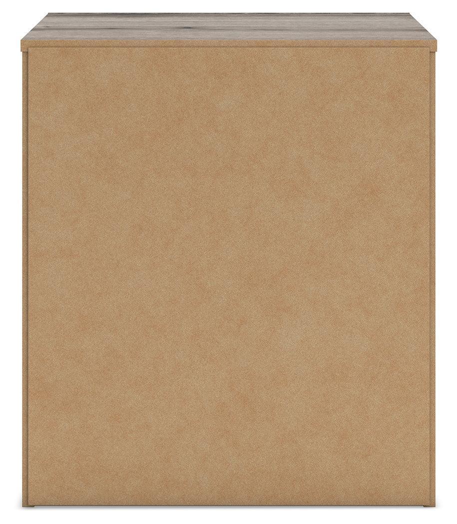 Graystorm Brown Gray Nightstand