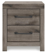 Graystorm Brown Gray Nightstand
