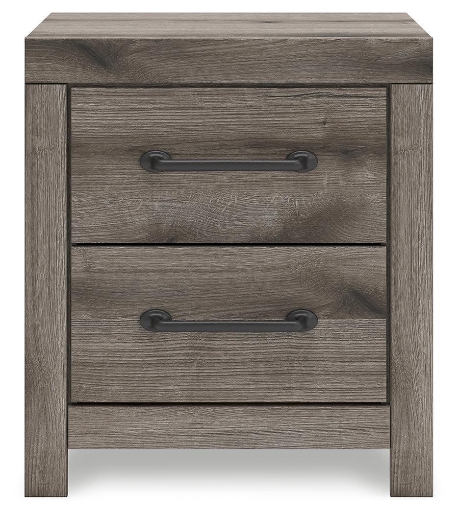 Graystorm Brown Gray Nightstand