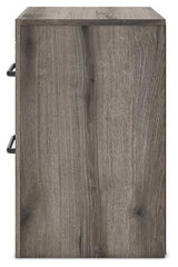 Graystorm Brown Gray Nightstand