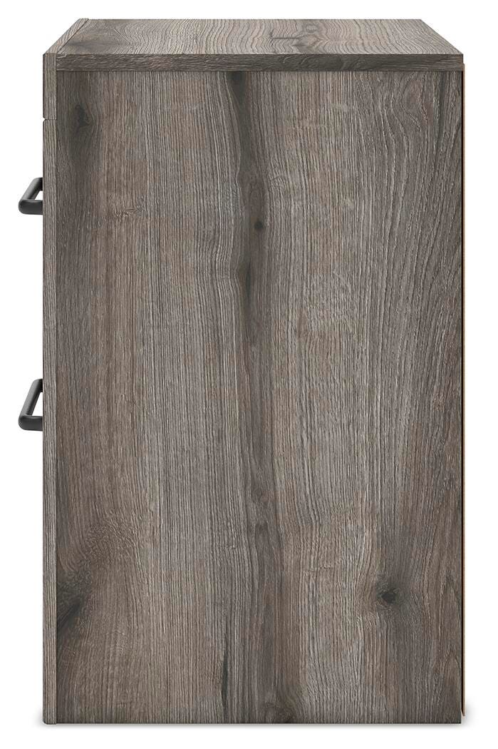 Graystorm Brown Gray Panel Storage Bedroom Set 2 view 27