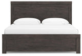 Brinxton Charcoal King Panel Bed
