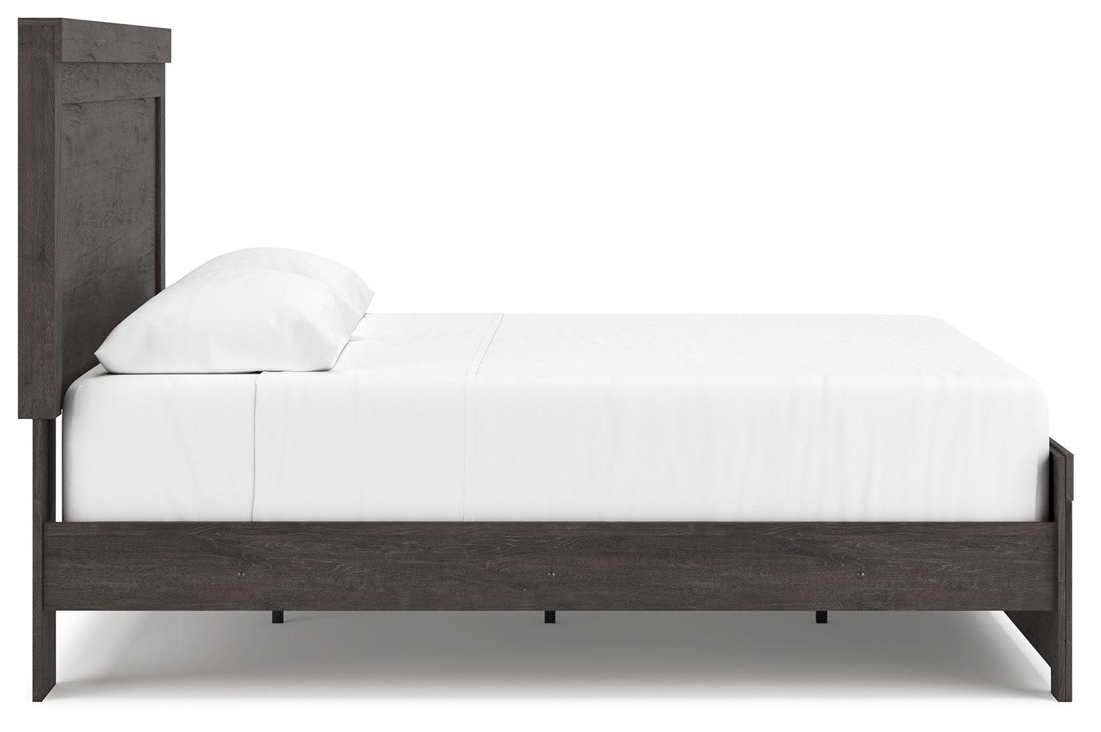 Brinxton Charcoal King Panel Bed