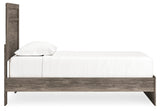 Ralinksi Gray Twin Panel Bed - Ella Furniture