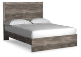 Ralinksi Gray Panel Bedroom Set angled view