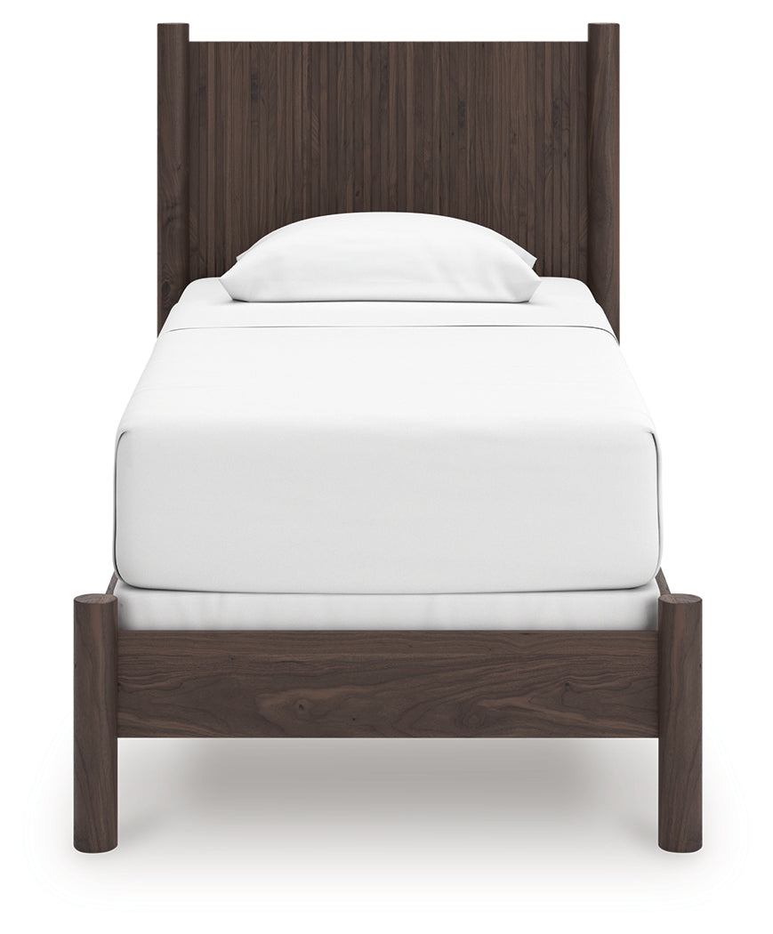 Pamytta Brown Twin Panel Bed