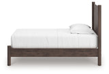 Pamytta Brown Twin Panel Platform Bed