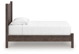 Pamytta Brown Twin Panel Platform Bed
