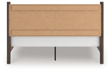 Pamytta Brown King Panel Platform Bed