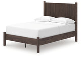 Pamytta Brown Full Panel Platform Bed