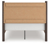 Pamytta Brown Full Panel Platform Bed