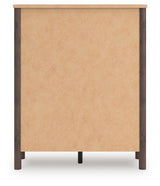 Pamytta Brown Wide Chest of Drawers