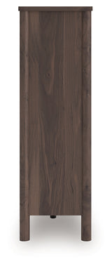 Pamytta Brown Wide Chest of Drawers