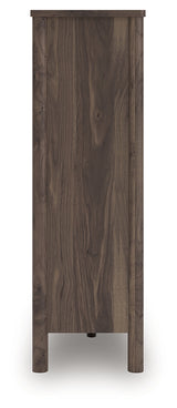 Pamytta Brown Wide Chest of Drawers