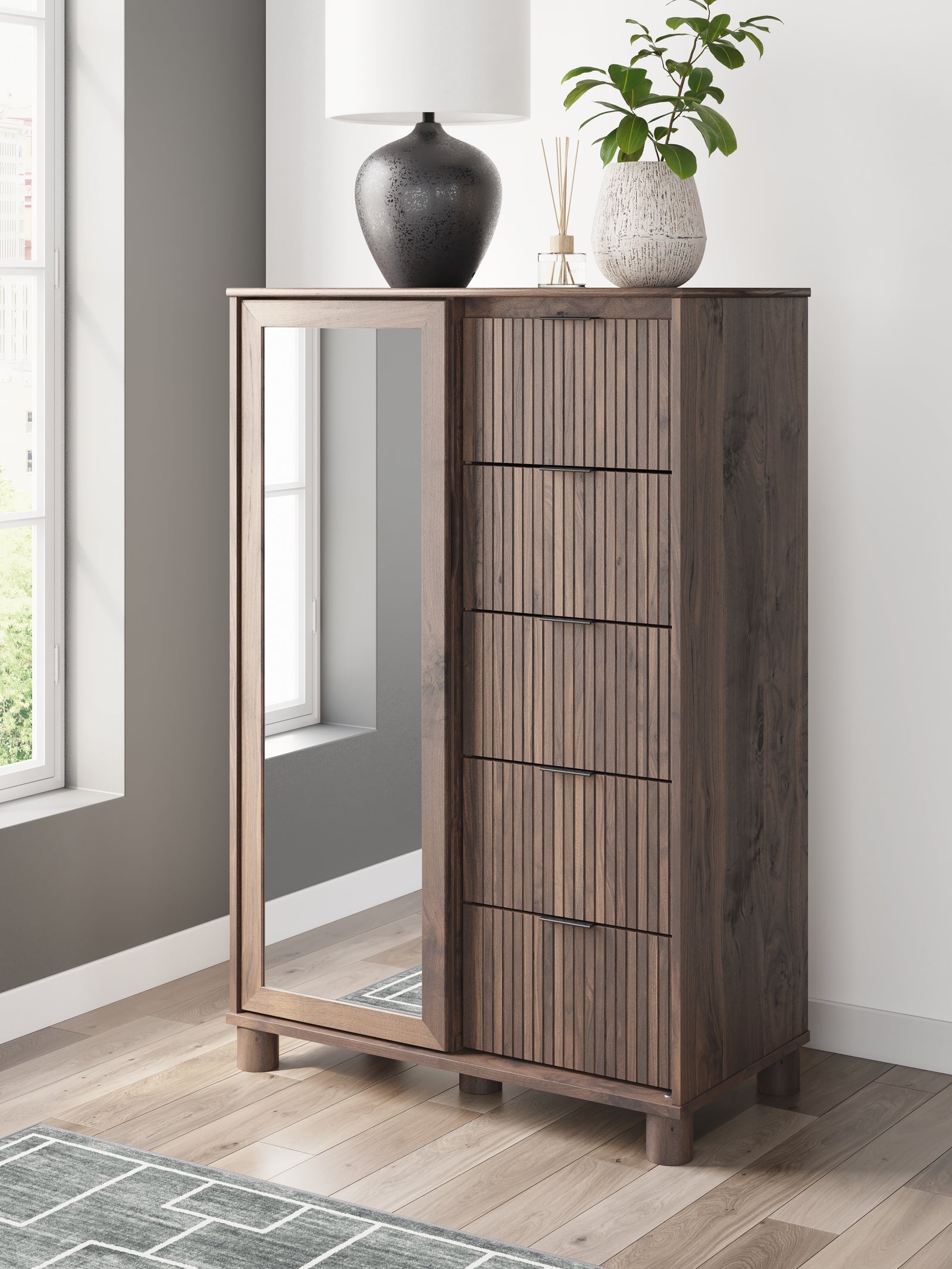 Pamytta Brown Dressing Chest